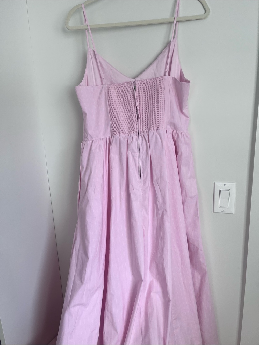 Aritzia Light Pink Spaghetti Strap Maxi Dress - Picture 3 of 3